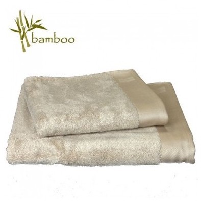 Serviette de toilette coton/Bambou 50x100 - Couleu