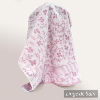 Serviette invité 33x50 cm VINTAGE FLORAL Rose 550