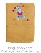 Serviette de toilette Toutou mangue Serviette de toilette Toutou