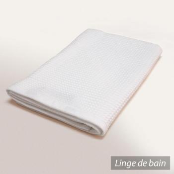 Serviette de toilette 50x100 cm nid dabeille PURE
