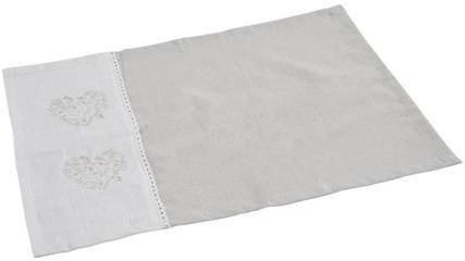 Set de table beige coeur 50 cm