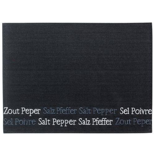 Set de Table Sel Poivre - Noir Set de Table Sel Poivre -