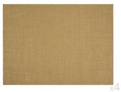 Lot de 4 Sets de Table Lina Or Lot de 4 Sets de Table Lina