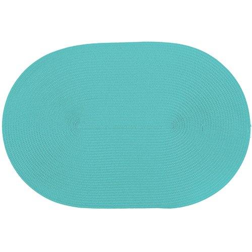 Set de Table Oval 33 x 47 cm Turquoise Set de Table Oval 33 x 47