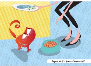 Set De Table Chat : Gribouille - Leçon n°2