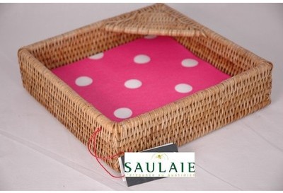 Range serviettes en rotin naturel - Large