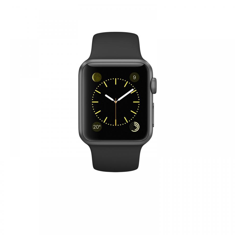 Apple Watch (Series 1) 38 mm Aluminium Gris sidéral Apple Watch (Series 1) 38