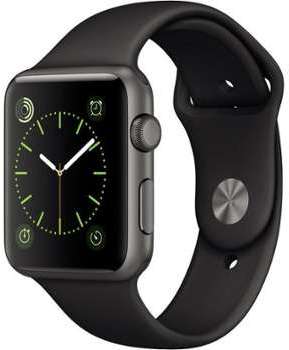Apple Watch (1 Gen) 42mm Aluminium gris sidéral bracelet Apple Watch (1 Gen) 42mm Aluminium
