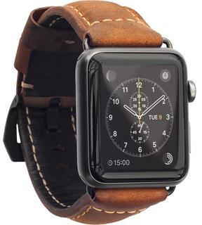 Nomad Leather Strap Traditional Marron/Noir - Brac