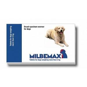 Milbemax Vermifuge Large pour chien 4 Comprimés