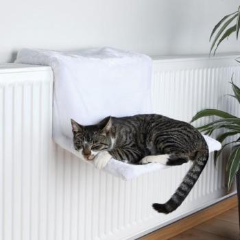 Trixie Hamac Lit radiateur en peluche pour chat Trixie Hamac Lit radiateur