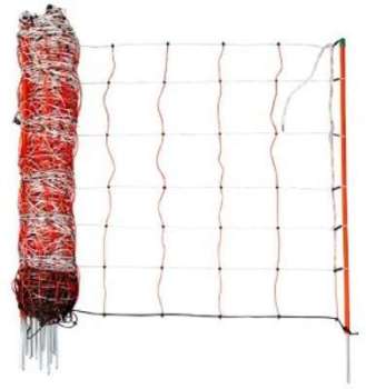 Filet cloture ELECTRIFIABLE 14 piquets long 50m haut Filet cloture ELECTRIFIABLE