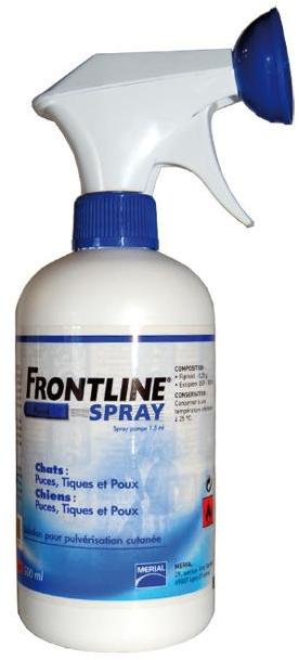 Frontline Spray Anti-Puces Anti-Tiques - 1 x 500 m