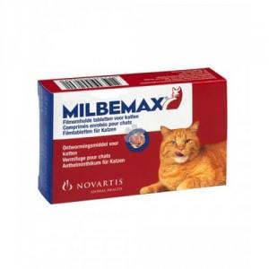 Milbemax Vermifuge Large pour chat 4 Comprimés