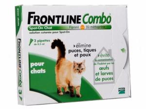 Frontline Combo Antiparasitaire Chat en Pipettes -