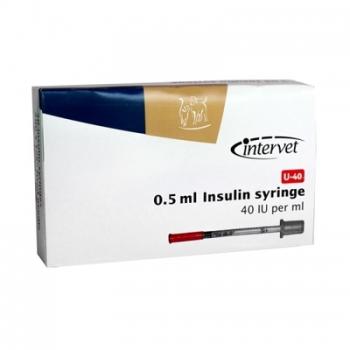 Caninsulin - 30 seringues à insuline de 0 5ml Caninsulin - 30 seringues