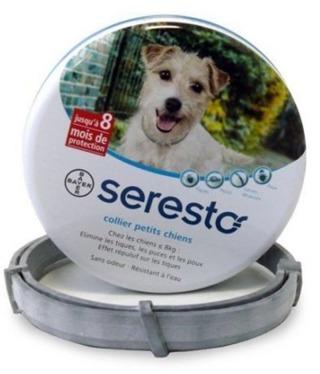 Seresto Collier anti-puces et tiques petit chien