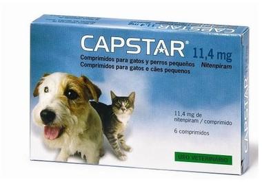 Capstar 11 4mg 6 comprimés Chats et Petits Chiens Capstar 11 4mg 6 comprimés