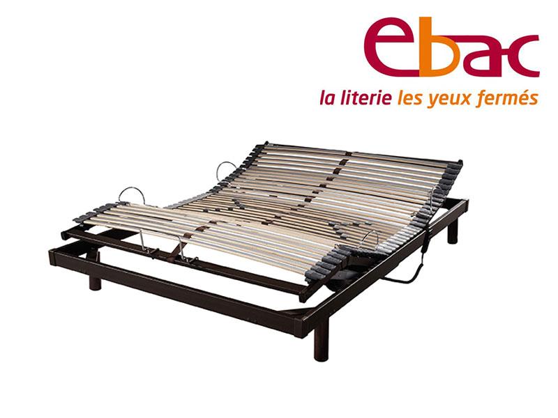 Lit electrique ebac s50 mono 140x190