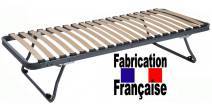 Sommier pieds repliable 80x200