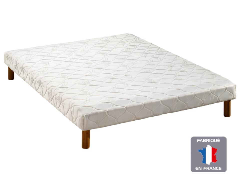 Sommier tapissier Plein Sommeil - 2 x 14 lattes -