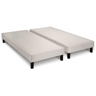 Sommiers tapissiers FEROE 2x70x190 cm + 4 pieds