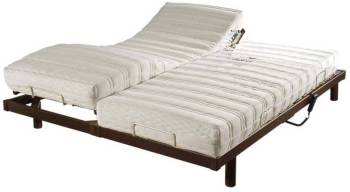 Ensemble matelas sommier electrique relaxation DA1 Ensemble matelas sommier electrique