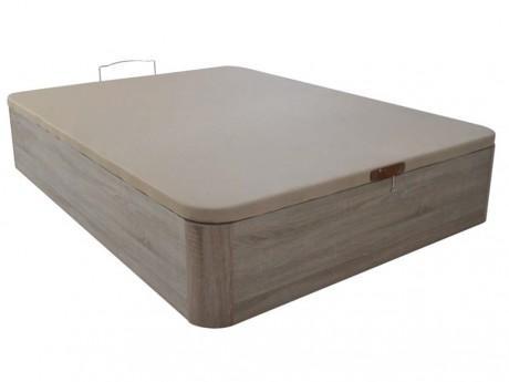 Sommier COFFRE de DREAMEA PLAY coloris chêne - 140