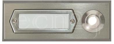Bouton de sonnette en saillie en inox EAP1