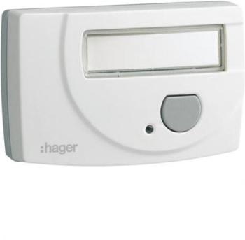 HAGER Emetteur à 1 bouton poussoir pour récepteur