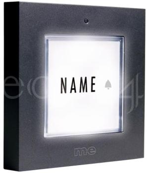 Bouton sonnette, maison individuelle, LED anthraci
