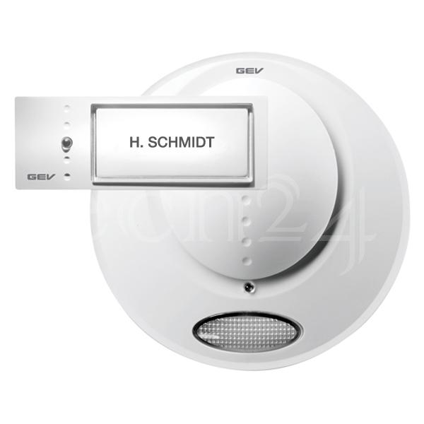 Sonnette sans fil CGF avec LED de visualisation blanc Sonnette sans fil CGF avec