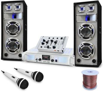Set DJ PA Polar Bear Table de mixage ampli enceintes Set DJ PA Polar Bear Table
