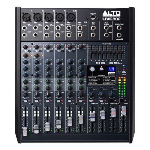 Alto Professional - LIVE802 - 8 CANAUX table de mi