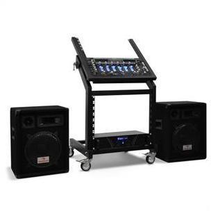 Set DJ PA Rack Star Series Pluto Gravity 200 personnes Set DJ PA Rack Star Series