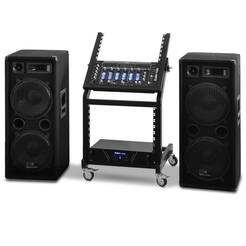 Set sono PA DJ pro Rack Star Series Mars Flash 400 Set sono PA DJ pro Rack Star
