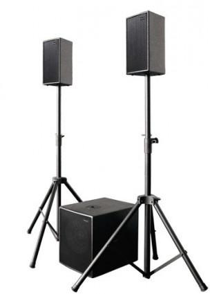 Système Amplifié ALPHA12X 2 1 1200W BST Système Amplifié ALPHA12X