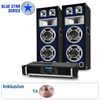 Set sono Série Blue Star Bassboom 1600 W Set sono Série Blue Star Bassboom