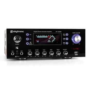 Skytronic 103.206 AV-120FM Ampli sono HiFi USB MP3