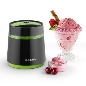 Klarstein Bacio Nero Machine à glace 0 8 L - noire Klarstein Bacio Nero Machine