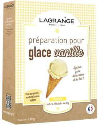 Accessoire sorbetière Lagrange Prépa pour Glace vanille Accessoire sorbetière Lagrange