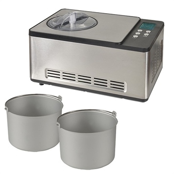 Turbine à glace PRO 2 cuves x 1,65 L