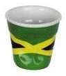 6 Gobelets froissés en porcelaine Drapeau Jamaïque