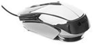 NGS Ice - souris - USB - argenté(e), Semi-transpar