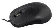 Uniformatic - souris - USB - noir