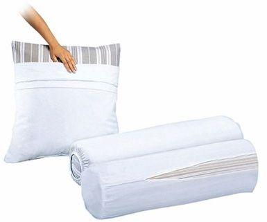 Sous-taies en cretonne pur coton (lot de 2) - La R