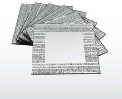Dessous de verre miroir glitter Dessous de verre miroir glitter