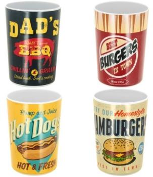 Lot 4 Gobelets Verres En Mélamine Pub Vintage Usa Fast Lot 4 Gobelets Verres En Mélamine