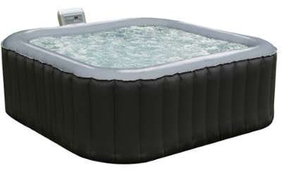 Spa carré gonflable ALPINE - 4 places - anthracite