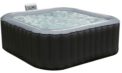 Spa carré gonflable ALPINE - 4 places - anthracite